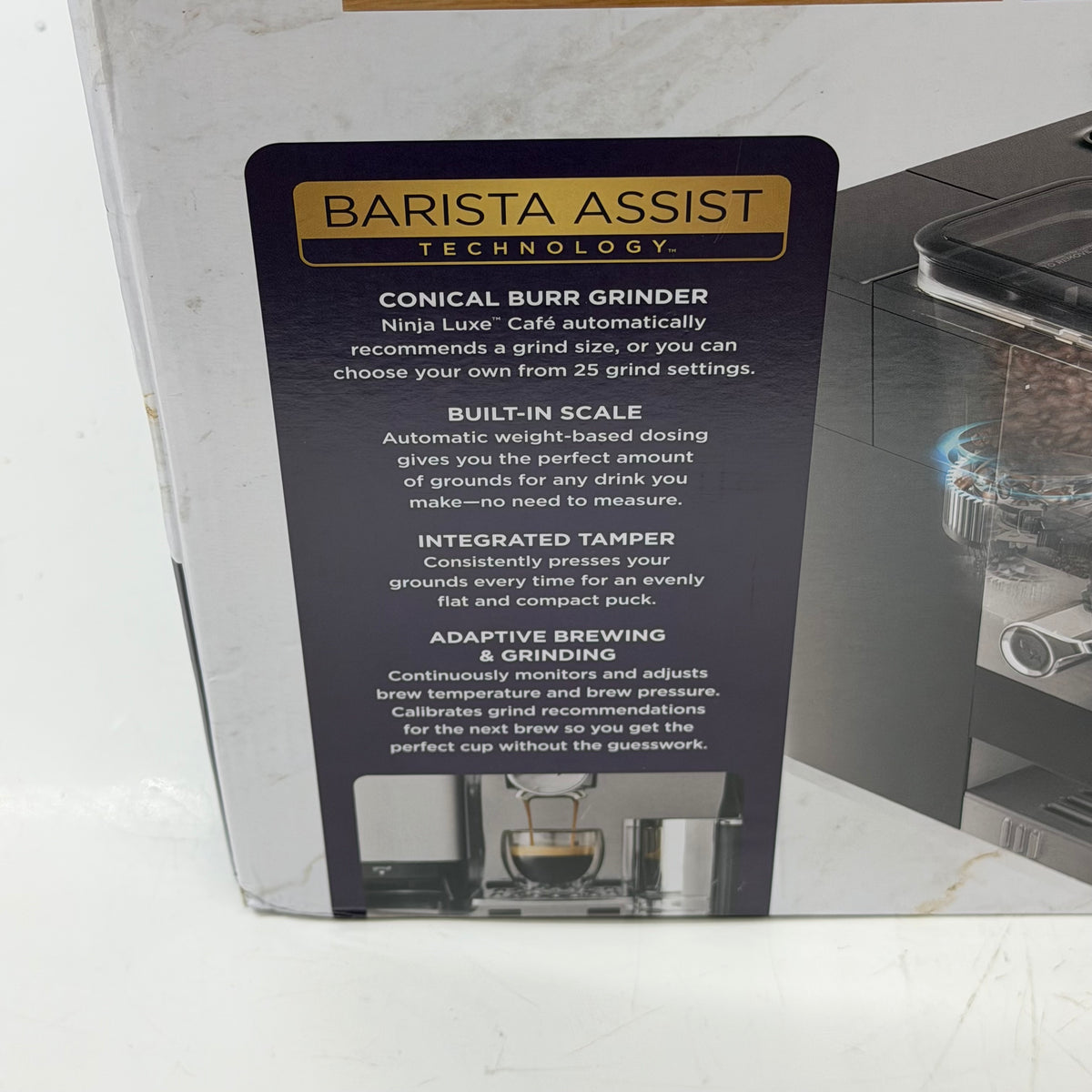 New Ninja Luxe Cafe Pro Barista Assist ES701