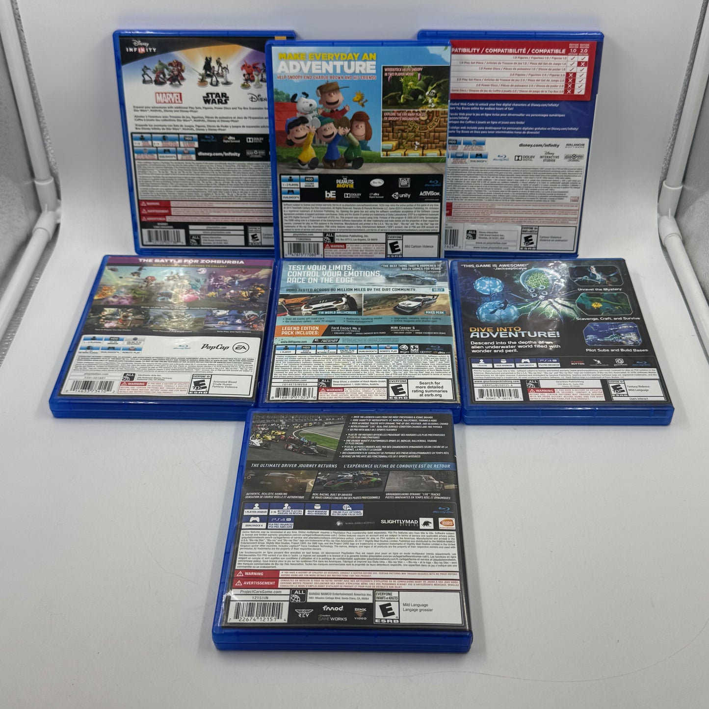 Lot of 7 Sony PlayStation 4 PS4 Games