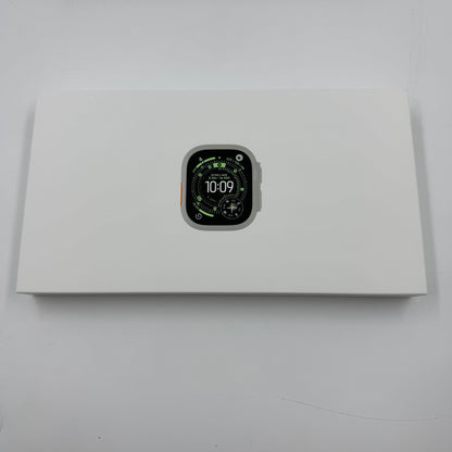 Unlocked Apple Watch Ultra 3 49MM Natural Titanium Blue Alpine Loop MEWK4LW/A