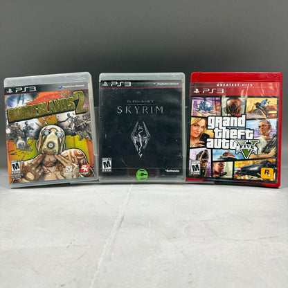 Lot of 3 Sony PlayStation 3 PS3 Games