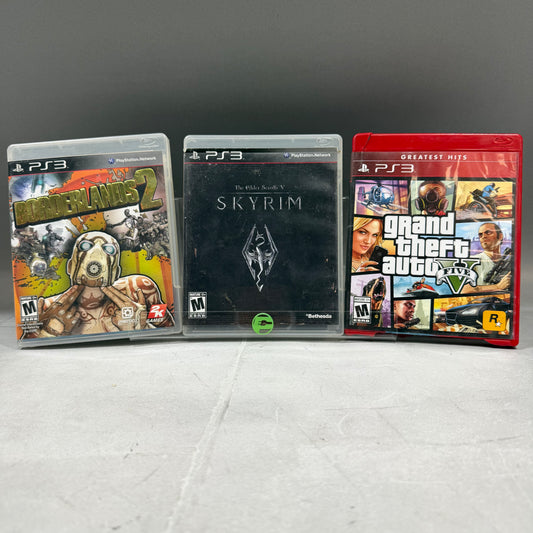 Lot of 3 Sony PlayStation 3 PS3 Games