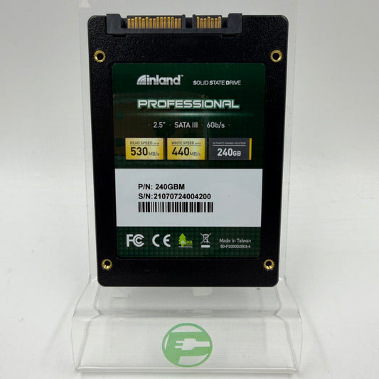 INLAND 2.5" Professional 240GB eSATA III 6Gbps SSD 240GBM