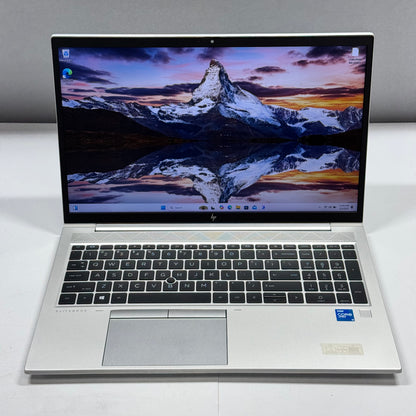 HP EliteBook 850 G8 15.6" Intel Core vPro i5-1145G7 2.60GHz 16GB RAM 256GB SSD Win 11 Pro Silver