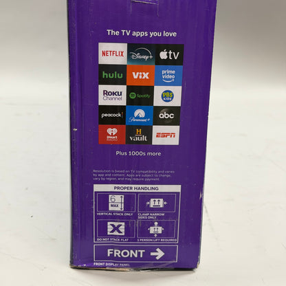New Roku 24" 24R2D5 720p Smart Roku TV (2024)