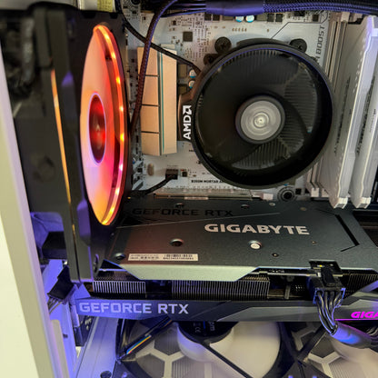 INWIN Custom PC Ryzen 5 2600 3.4GHz 16GB RAM 256GB SSD Gigabyte GeForce RTX 3060