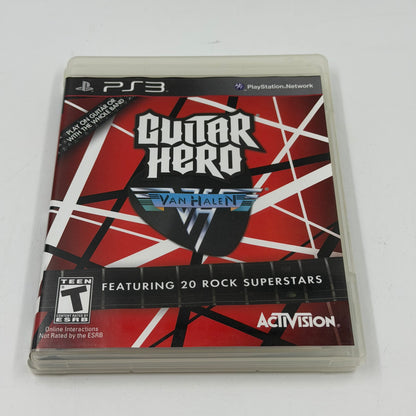 Lot of 2 Guitar Hero Sony PlayStation 3 Game Combo