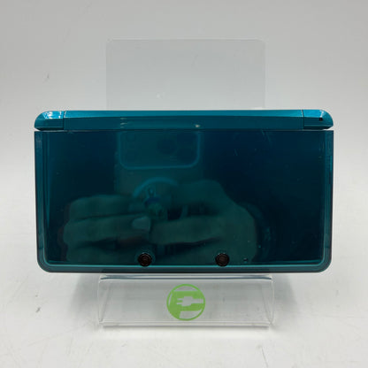 Nintendo 3DS Handheld Game Console CTR-001 Aqua Blue