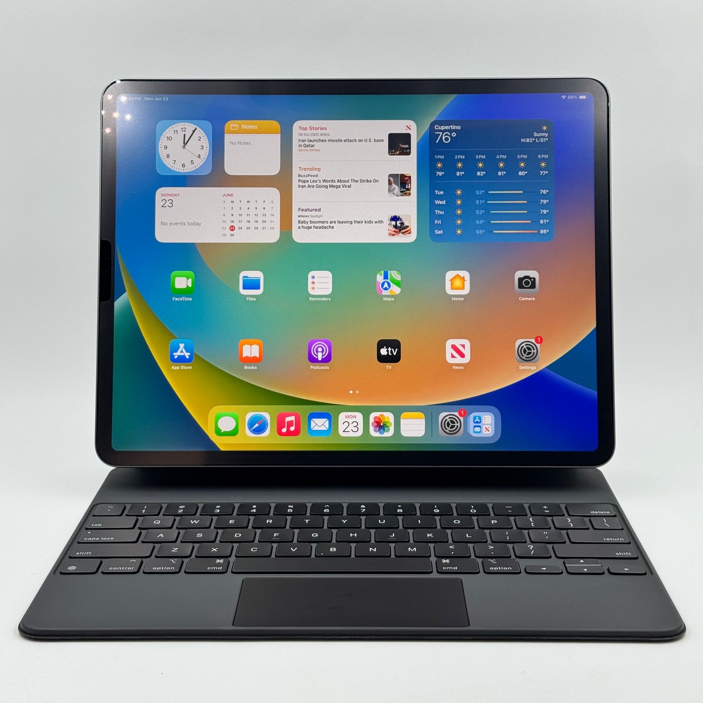 WiFi Only Apple iPad Pro 12.9" 4th Gen 512GB 18.5 SPACE GRAY MXAV2LL/A