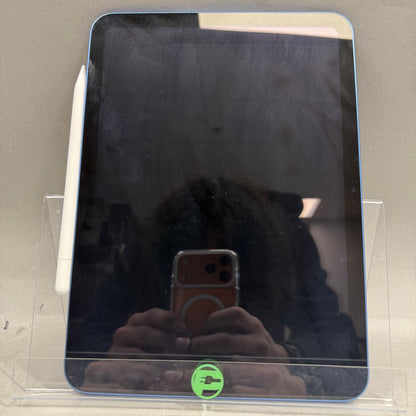WiFi Only Apple iPad 11" (A16) 128GB Blue MD4A4LL/A