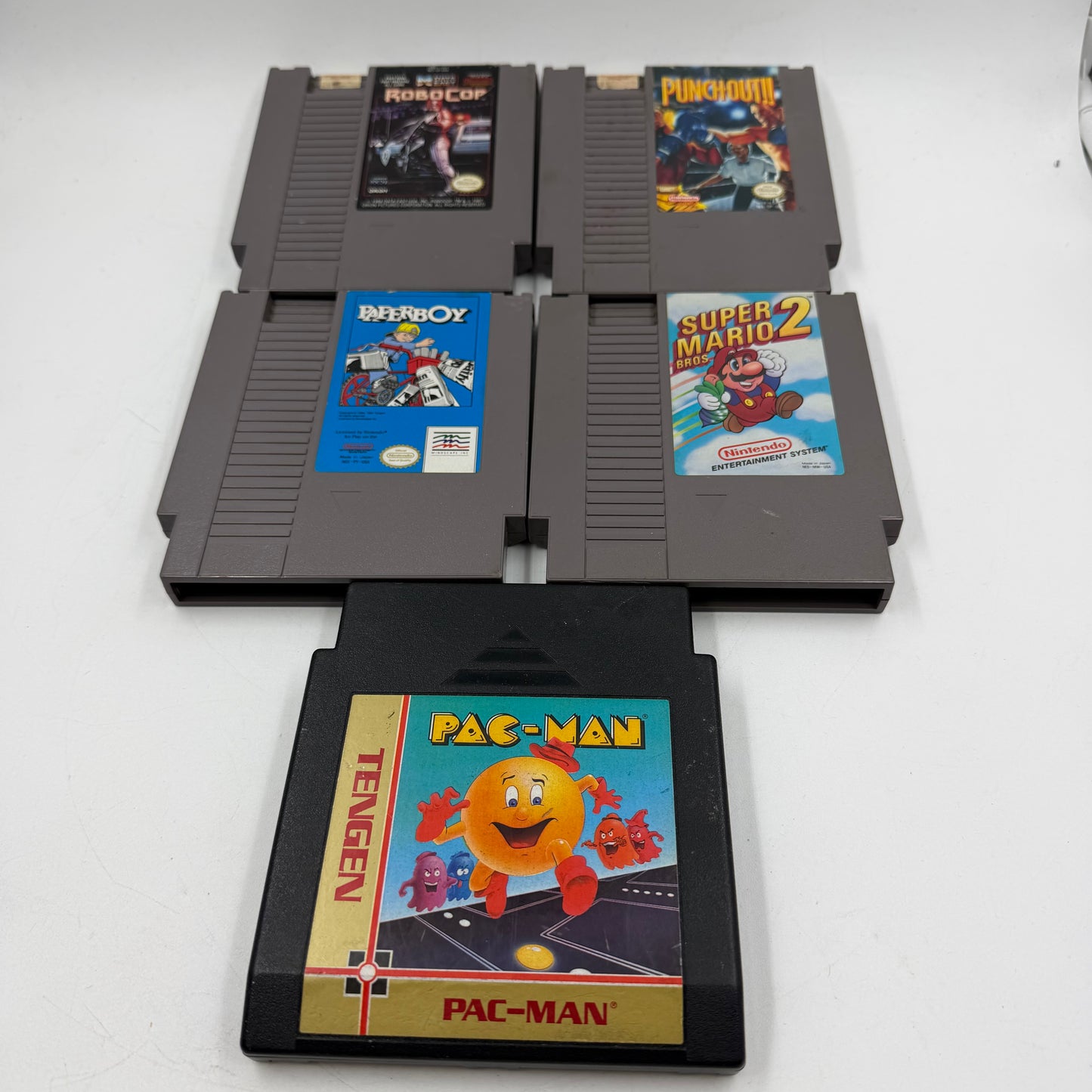 Lot of 5 Nintendo NES Games