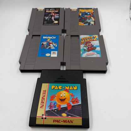 Lot of 5 Nintendo NES Games