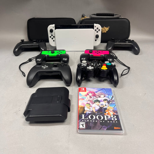 Nintendo Switch OLED Video Game Console HEG-001 White