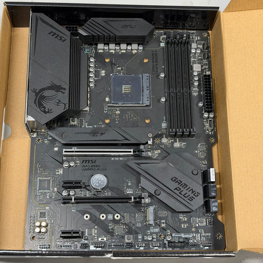MSi MPG B550 Ganing Plus AM4 ATX AMD DDR4 Motherboard