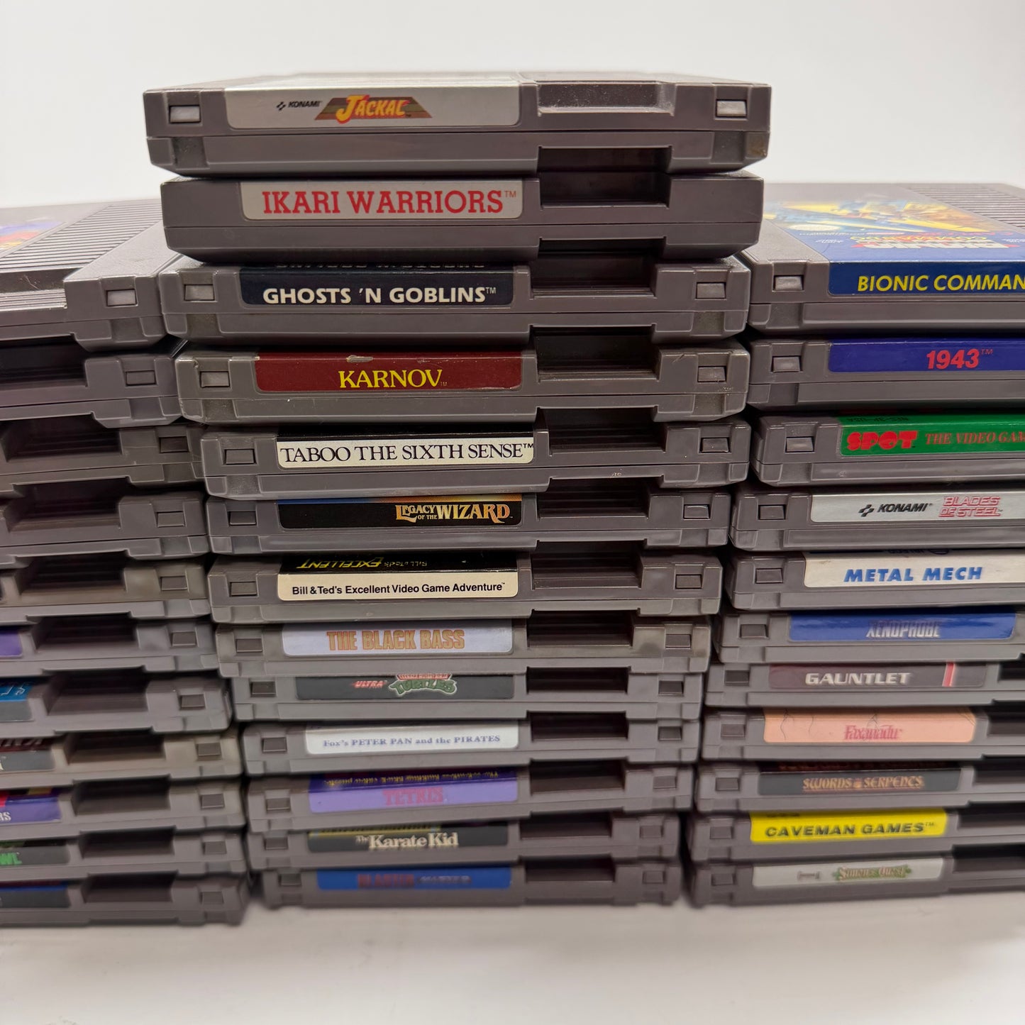 Lot of 36 Nintendo NES Games