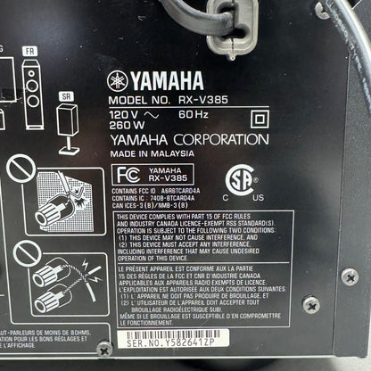 Yamaha RX-V385 