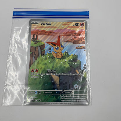 Pokémon TCG SVP Victini 208 Promo Bundle English