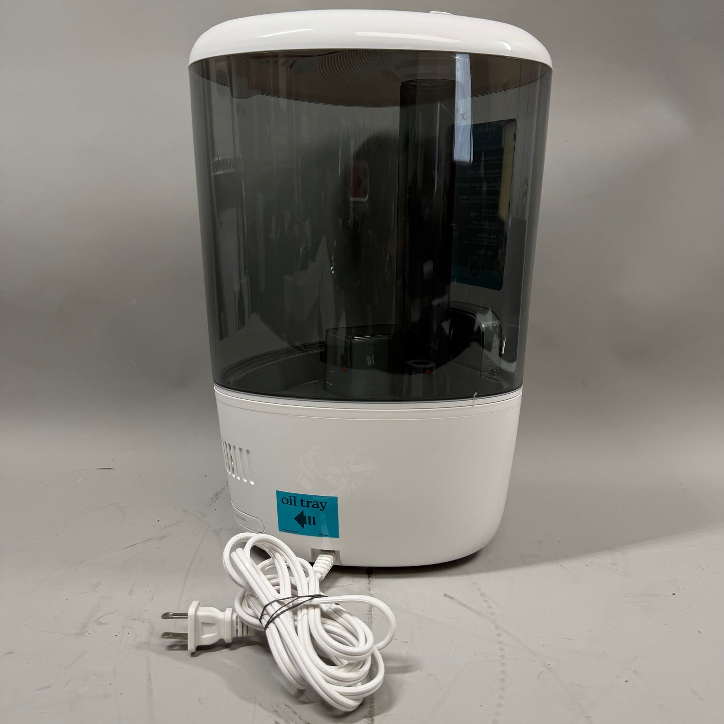 Homedics Warm & Cool ultra sonic humidifier with UV-C UHE-WMTF365