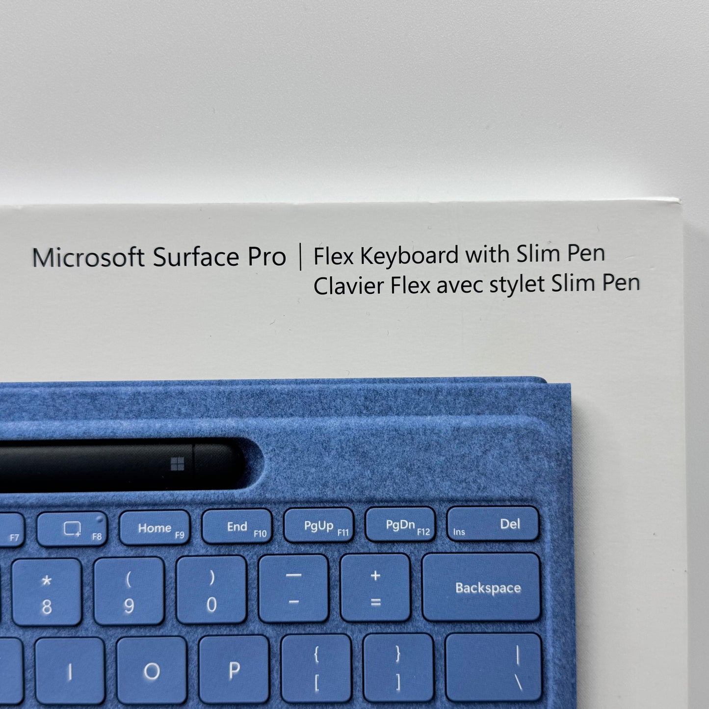 New Sealed Microsoft Surface Pro Flex Keyboard Blue M1297249