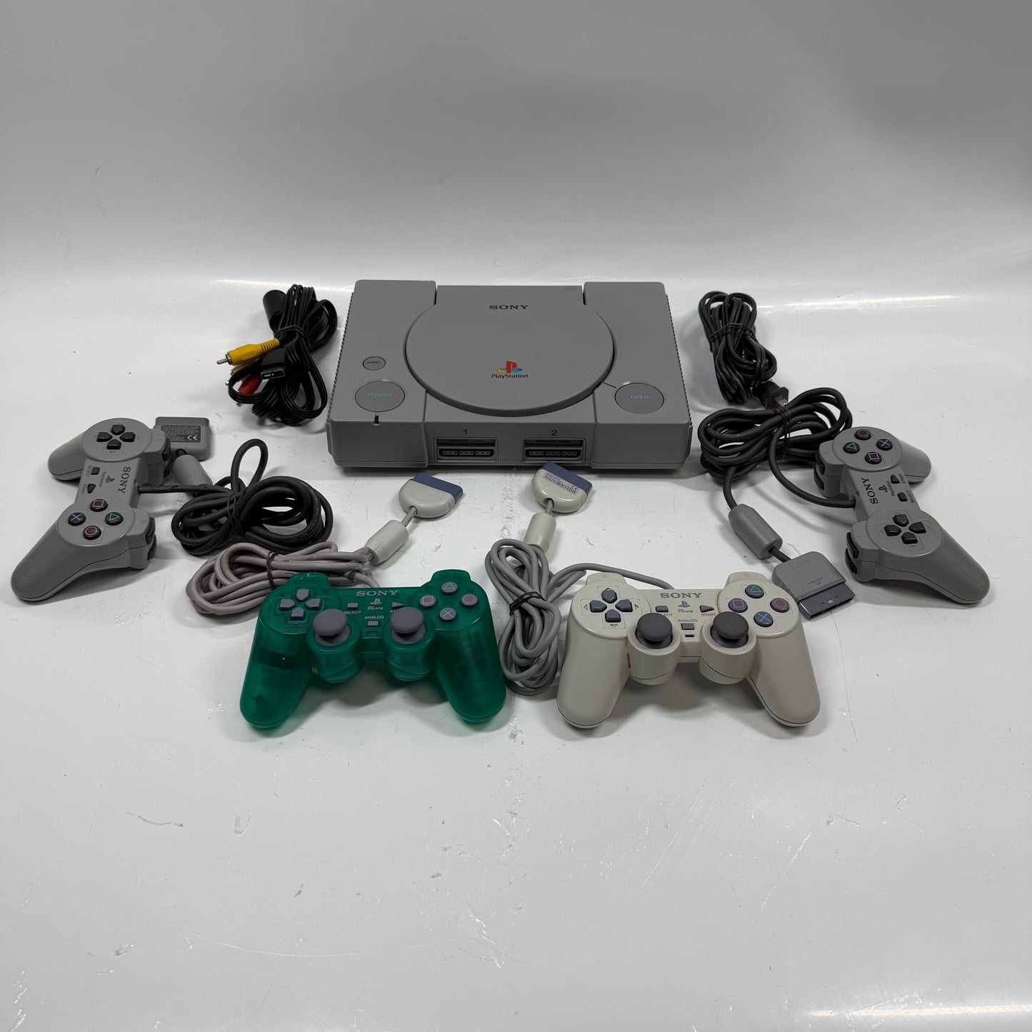 Sony PlayStation 1 PS1 Gray Console Gaming System SCPH-5501
