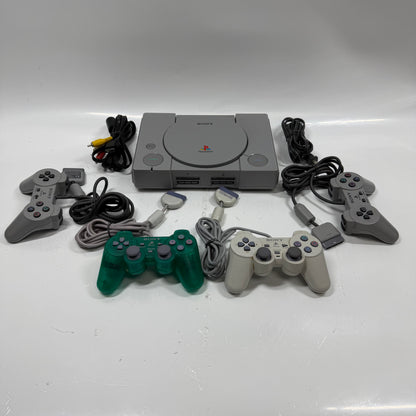 Sony PlayStation 1 PS1 Gray Console Gaming System SCPH-5501