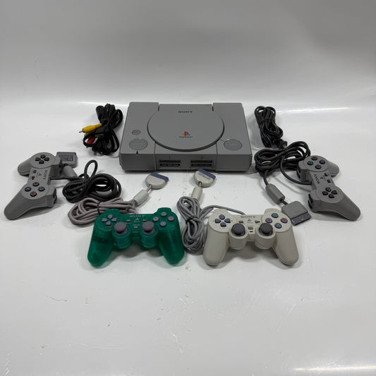 Sony PlayStation 1 PS1 Gray Console Gaming System SCPH-5501