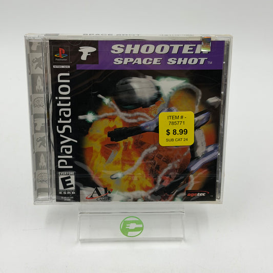 New Shooter Space Shot (Sony PlayStation 1 PS1, 2000)
