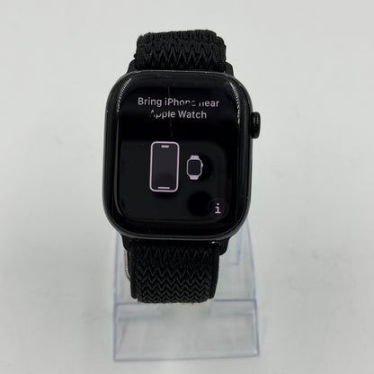 GPS Only Apple Watch Series 10 46MM Black Aluminum Aftermarket Band MWP73LL/A