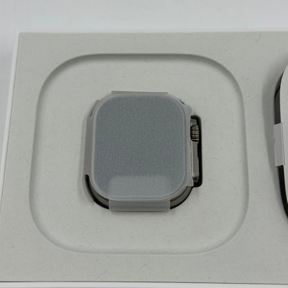 Unlocked Apple Watch Ultra 3 49MM Natural Titanium Blue Alpine Loop MEWK4LW/A