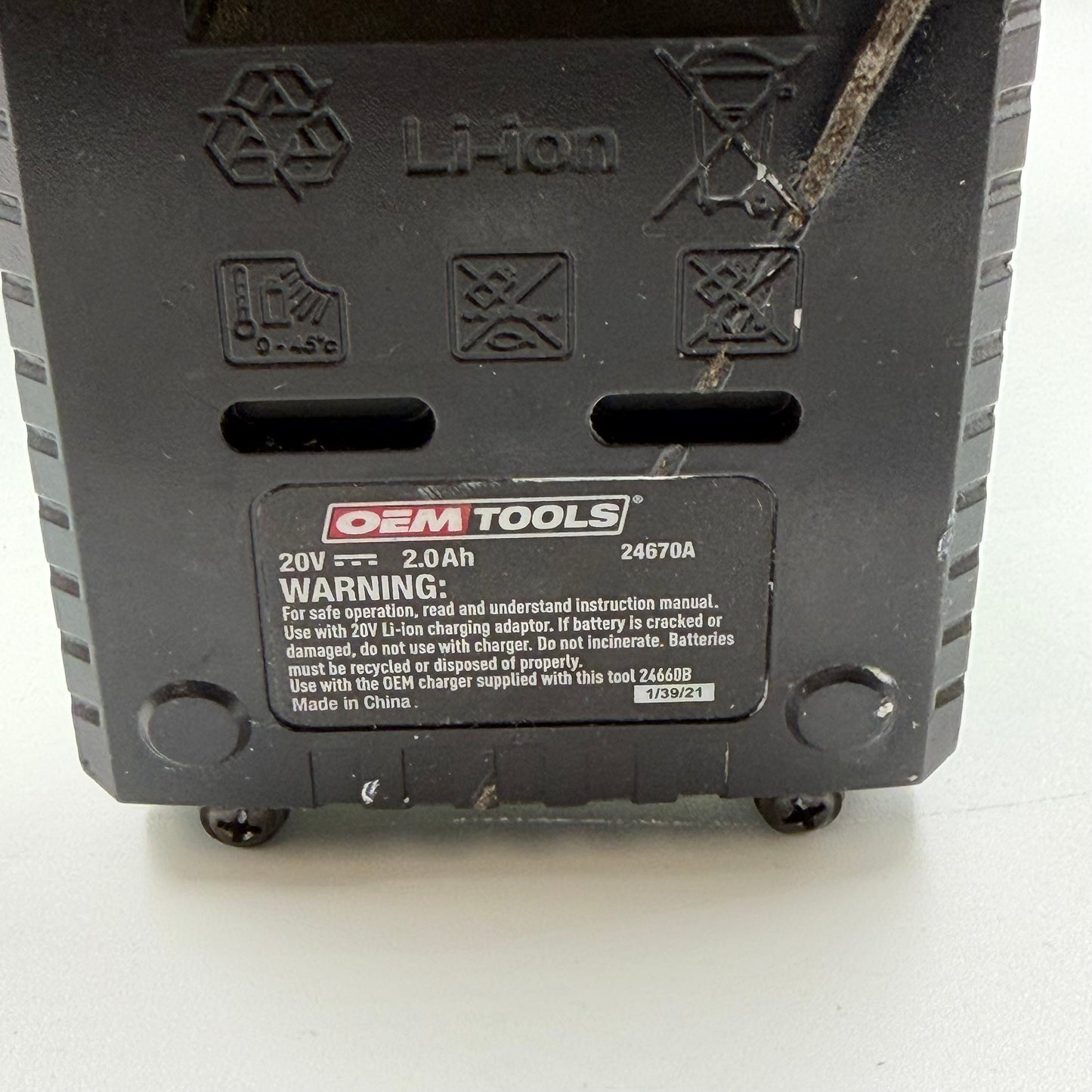 OEM Tools 24670 20V 1/2" Cordless Impact Wrench