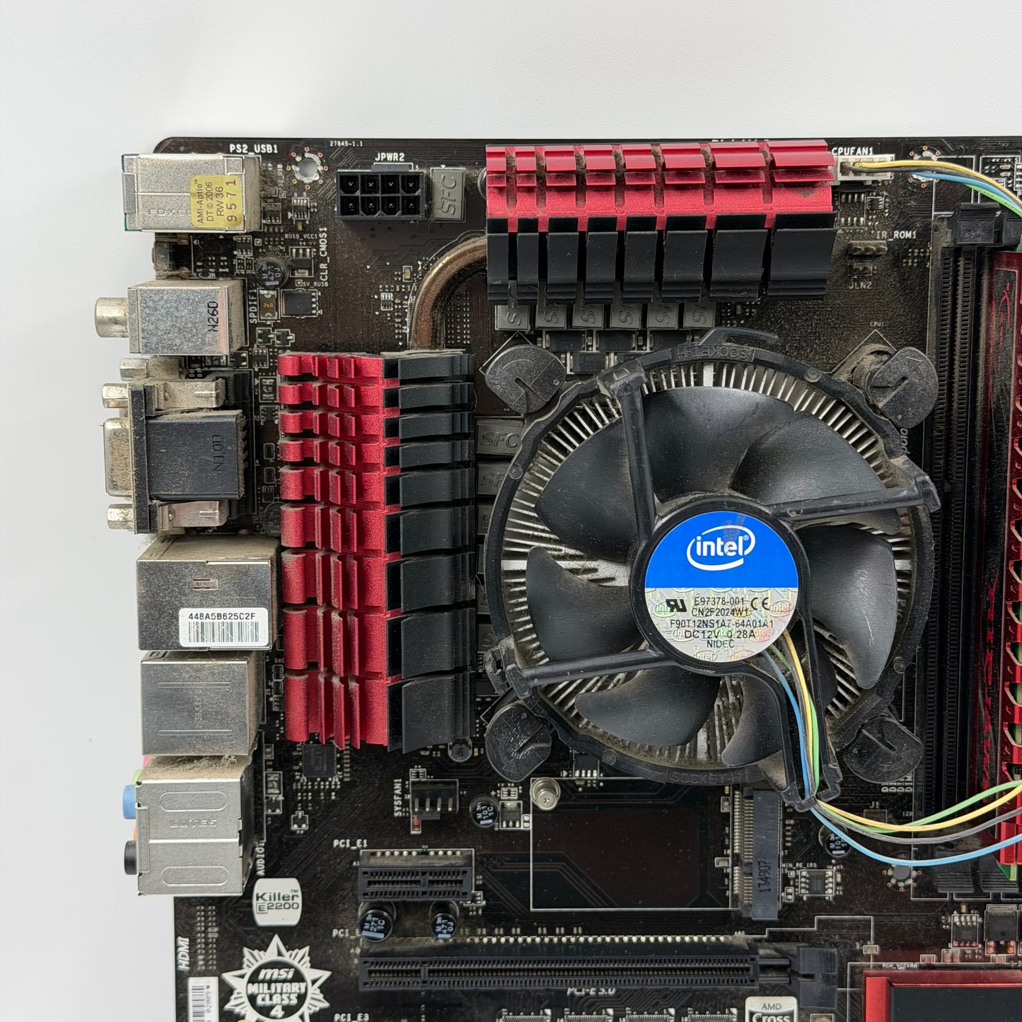 MSi Z87-GD65  Gaming LGA 1150 ATX Intel Core i5-4670K 4GB DDR3 Motherboard Combo
