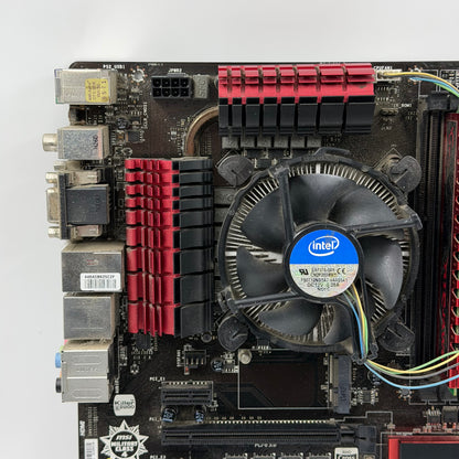 MSi Z87-GD65  Gaming LGA 1150 ATX Intel Core i5-4670K 4GB DDR3 Motherboard Combo