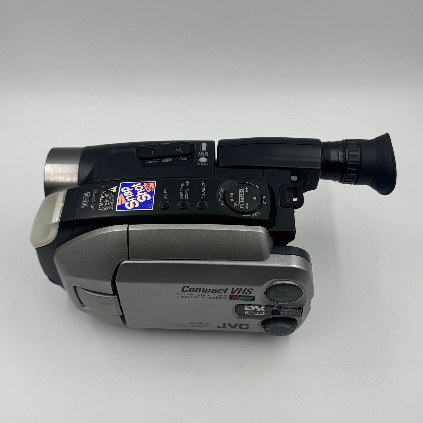 JVC Compact VHS 4K Video Camcorder GR-AXM700U