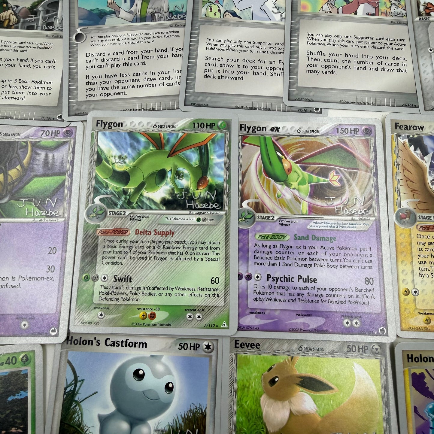 Pokémon TCG Card 21 Jun Hasebe World Champion Card Bundle