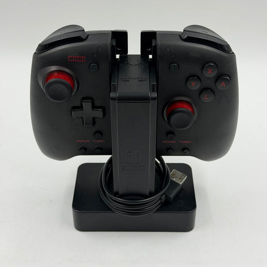 Hori Split Pad Pro Black NSW-298,299,300 Controller For Switch w/PowerA Charger