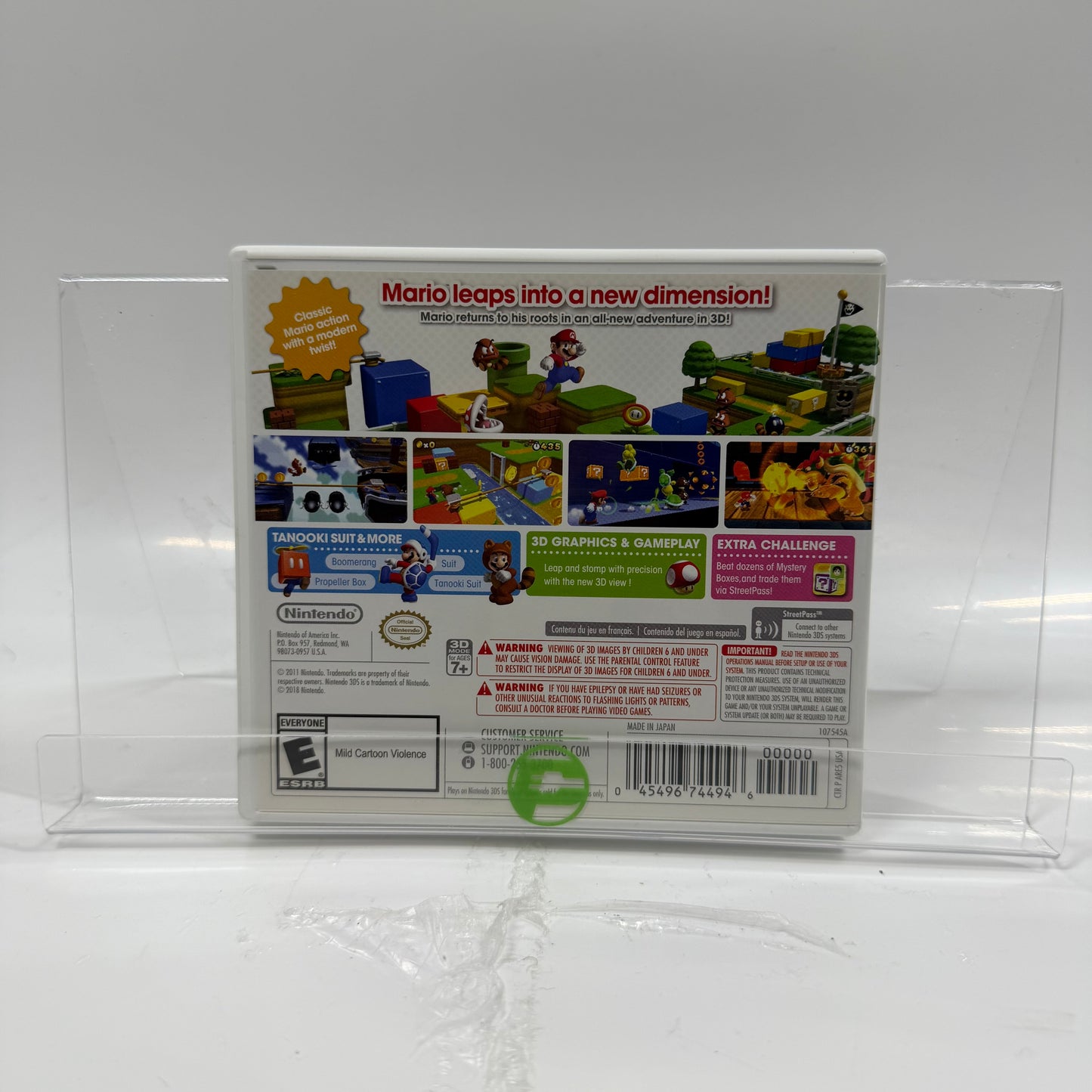 Super Mario 3D Land (Nintendo 3DS, 2011)