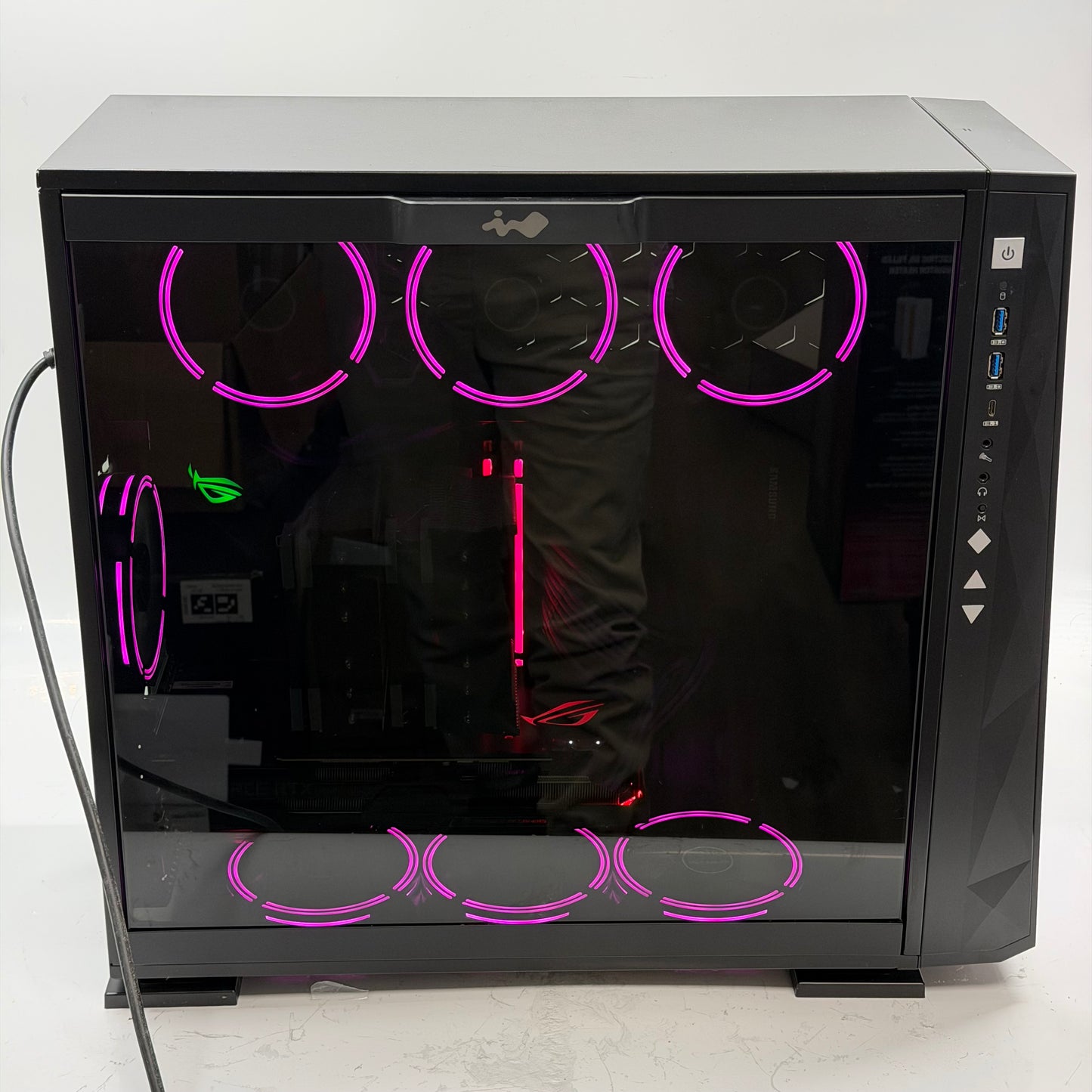 IN WIN Custom PC Ryzen 5 3600 3.60GHz 16GB RAM 512GB SSD GeForce RTX 2070 Super