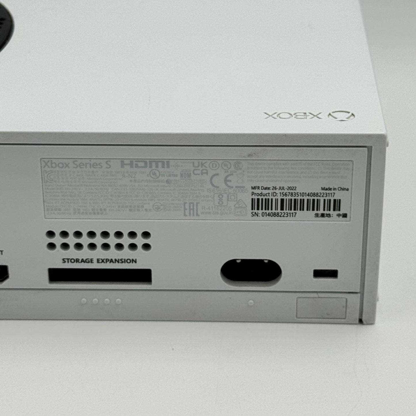 Microsoft Xbox Series S 500GB Console Gaming System Only White 1883