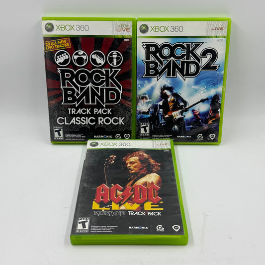 Lot of 3 Microsoft Xbox 360 Games