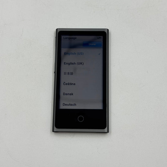 Apple iPod Nano 7th Gen 16GB SPACE GRAY A1446