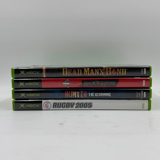 Lot of 4 Microsoft Original Xbox Games