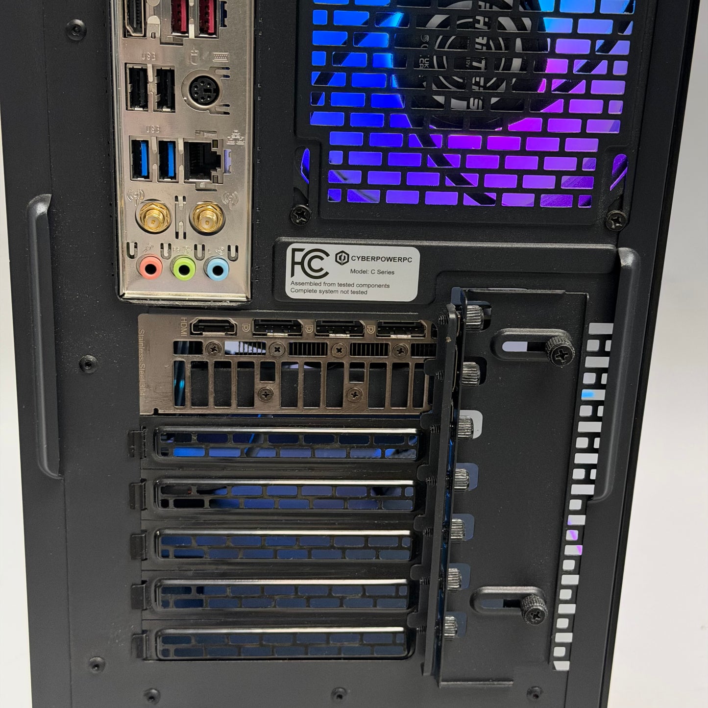 CyberPower Custom PC Ryzen 5 5500 3.60GHz 16GB RAM 1TB SSD ASUS GeForce RTX 4060