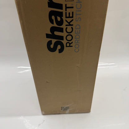 New Shark Rocket Pet Bagless Corded Smart Vacuum Cleaner Black HV301