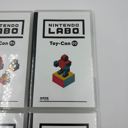 Lot of 4 Nintendo Toy-Con Labo Switch Games