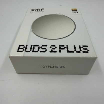 New CMF Buds 2 Plus Noise Cancelling Wireless Earbuds  Clearly White B184