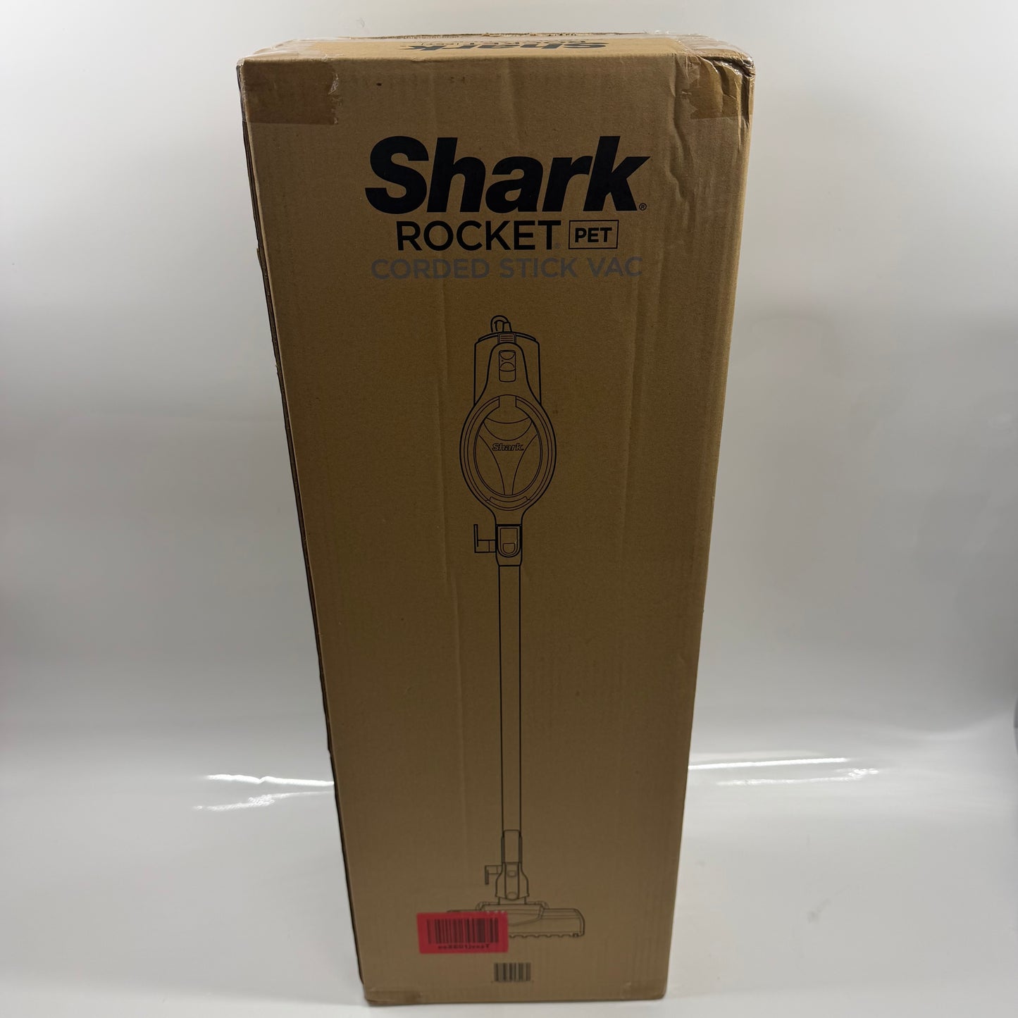 New Shark Rocket Pet Bagless Corded Smart Vacuum Cleaner Black HV301