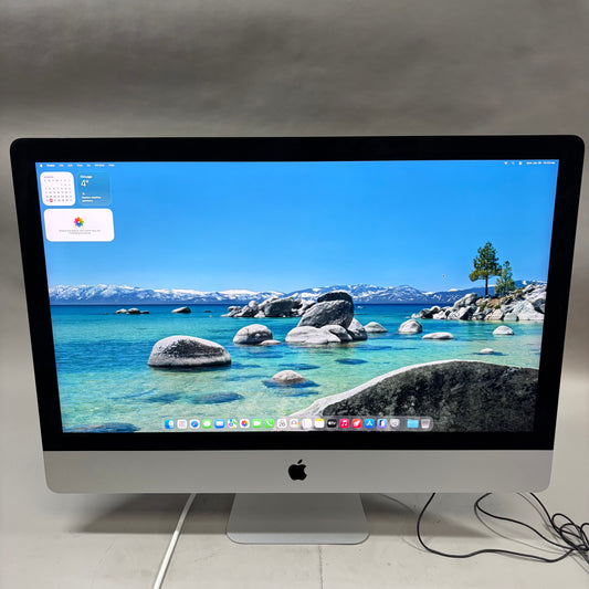 2020 Apple iMac 27" i9 3.6GHz 128GB RAM 1TB SSD Silver A2115