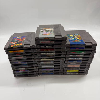 Lot of 36 Nintendo NES Games