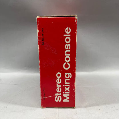 Realistic Stereo Mixing Console 2-Channel DJ Mixer