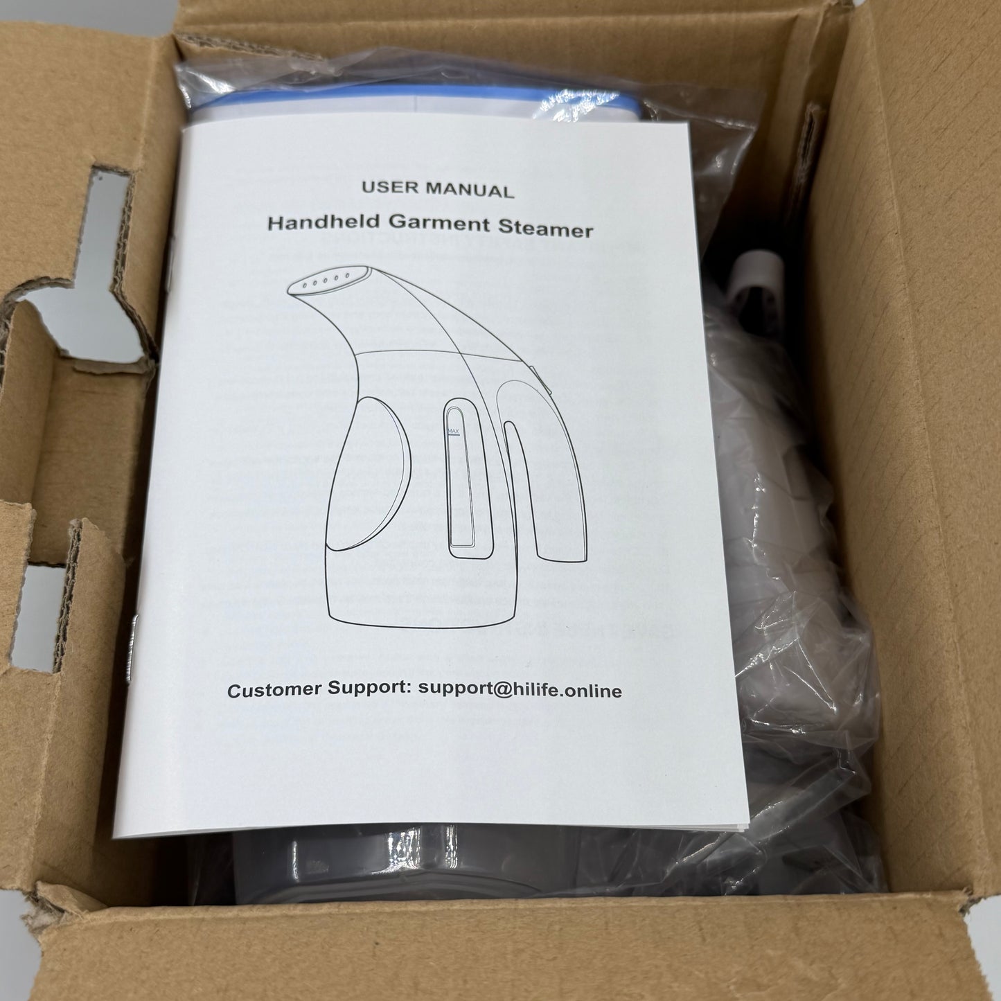 New HiLife HL7 Portable Garment Steamer