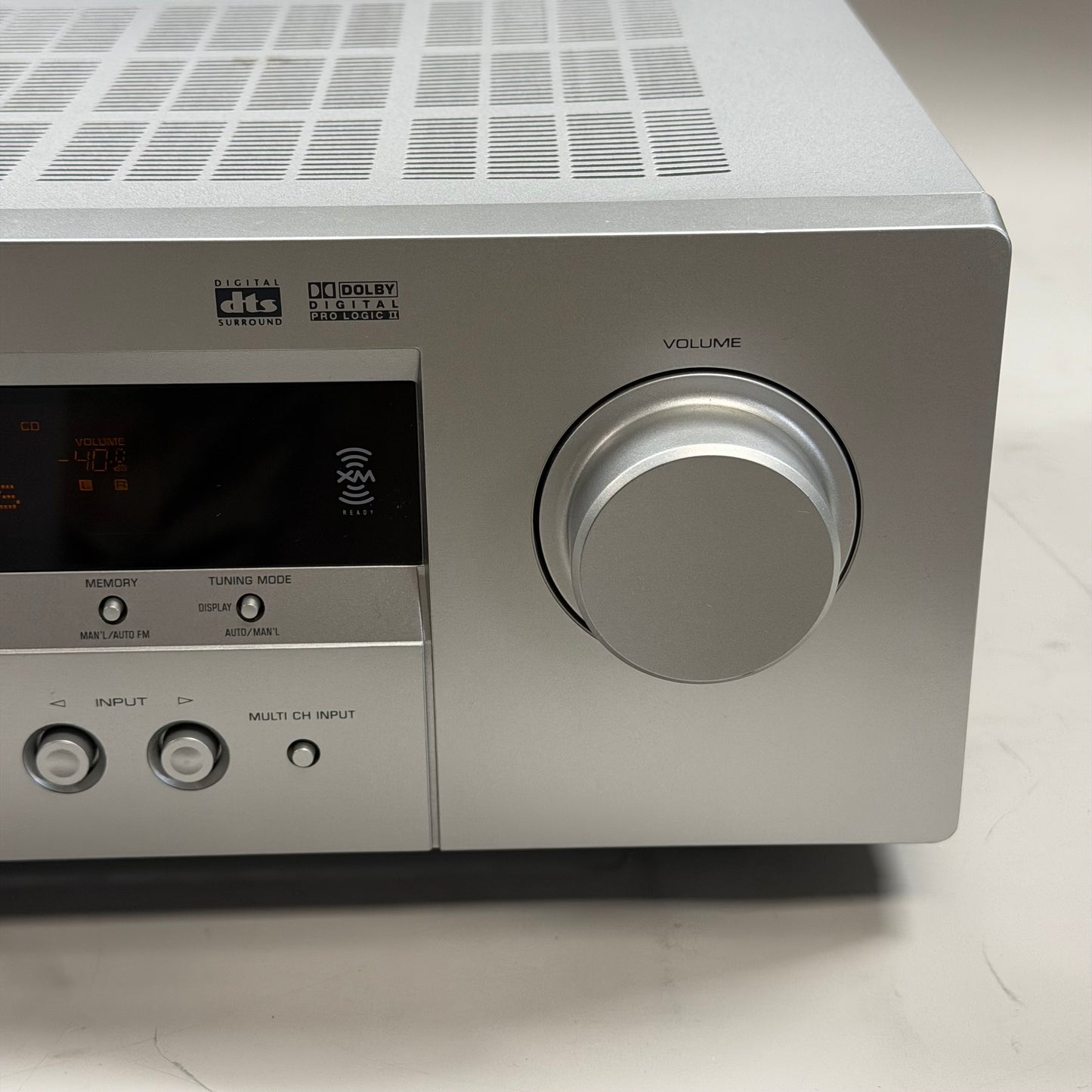 Yamaha Natural Sound AV Receiver HTR-5930 Silver